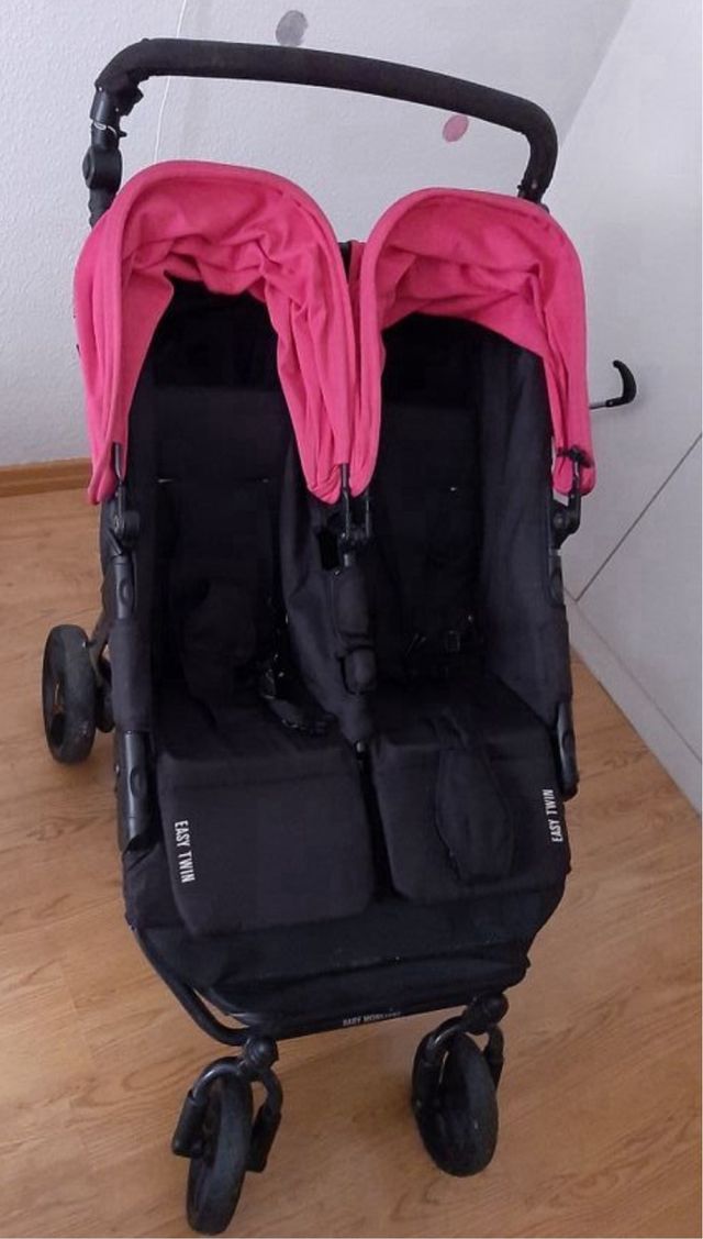 Carro gemelar Baby Monster Easy Twin 3.0