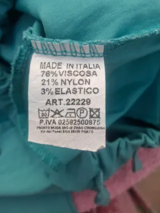 Pantalón mujer T P. Medidas en descripción