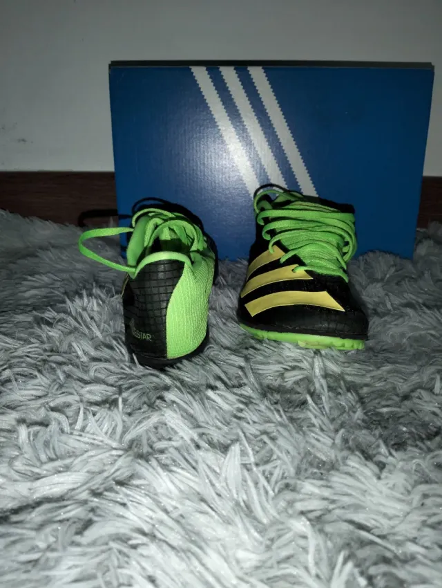 Zapatillas Adidas Clavos Negro Verde