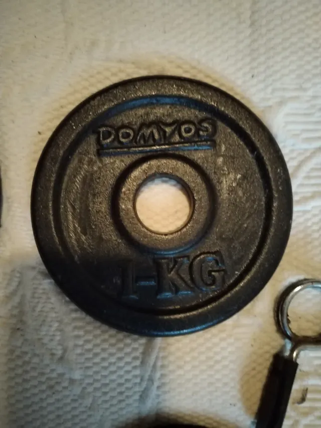 Set Mancuernas y Barra Pesas 2kg 1kg