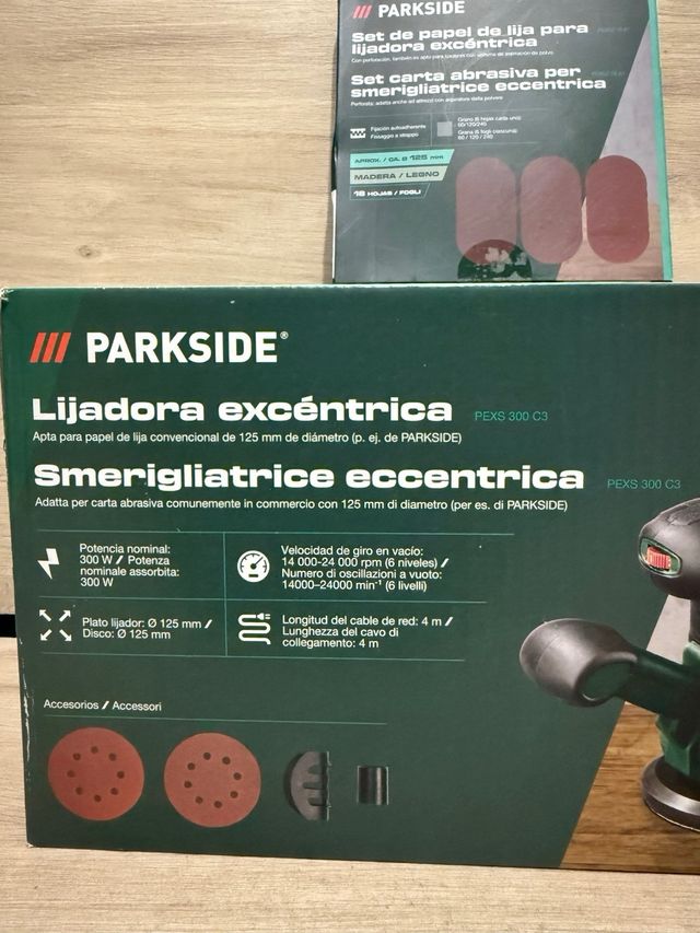 Lijadora excéntrica PARKSIDE