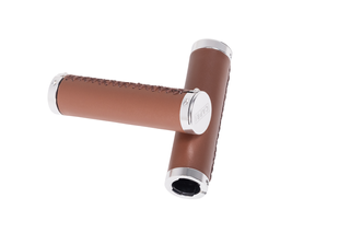 Puños Bicicleta Capri Marrón Cuero