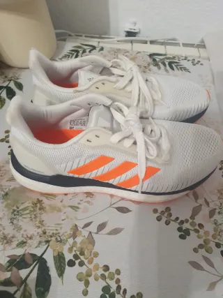 Zapatillas Adidas Running Talla 41.5 Naranja