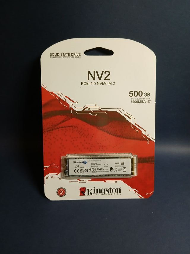 Kingston NV2 SSD 500GB NVMe PCIe M.2