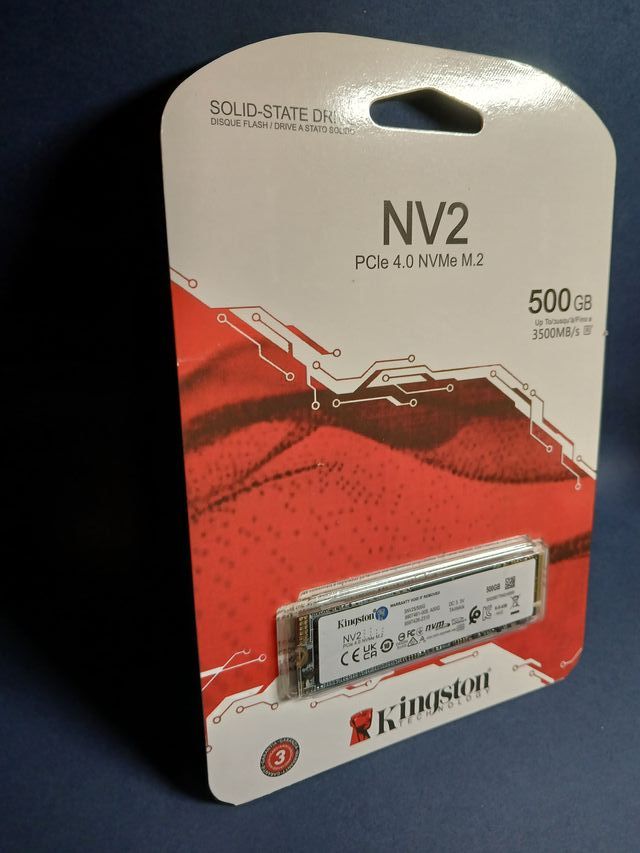 Kingston NV2 SSD 500GB NVMe PCIe M.2