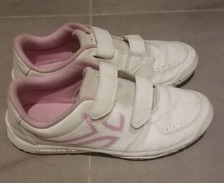 Zapatillas deportivas Artengo blancas y rosas