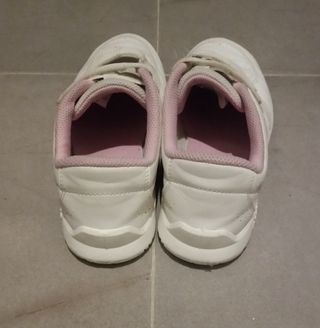 Zapatillas deportivas Artengo blancas y rosas