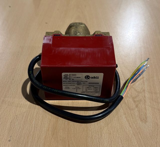 Válvula de zona Orkli 3 vías motorizada