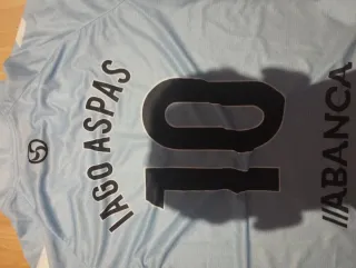 Camiseta Celta Iago Aspas Hummel Talla M