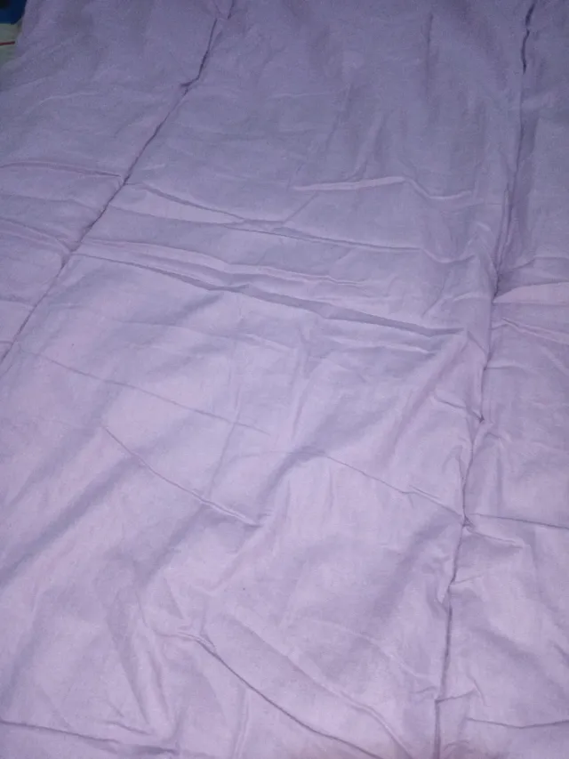 Piumone singolo bicolore viola/ lilla