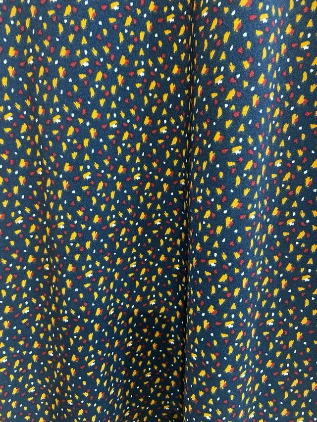 Vestido estampado mujer