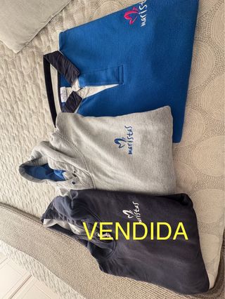 Sudadera Maristas Azul y Gris