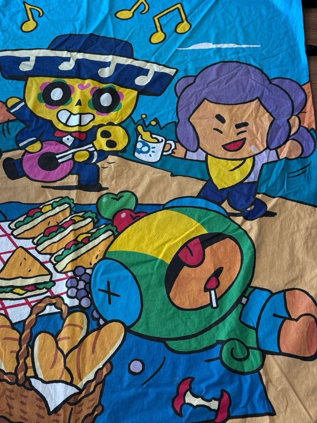 Funda Nórdica + Funda Cojín Brawl Stars