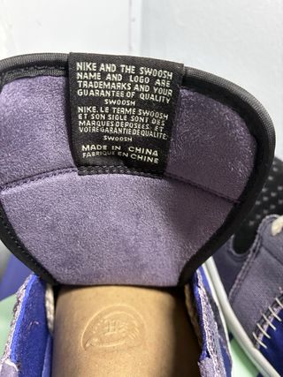 Air Jordan 1 Retro Low OG Voodoo Morado