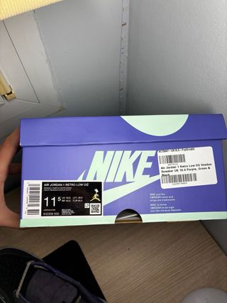 Air Jordan 1 Retro Low OG Voodoo Morado