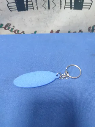 Llavero Ford Ovalado Azul