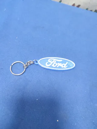 Llavero Ford Ovalado Azul