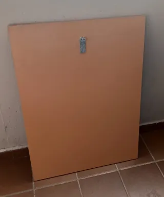 Espejo de madera y cristal