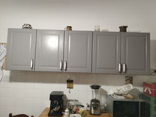 Armadi pensili cucina componibili grigi