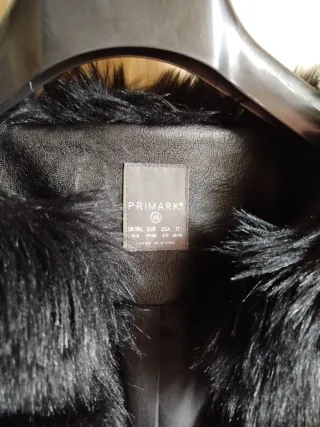 Pelliccia ecologica nera