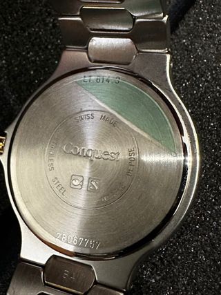 Reloj Longines Conquest Quartz Oro/Plata