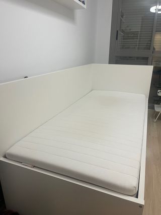 Letto nido Ikea con 2 materassi in schiuma