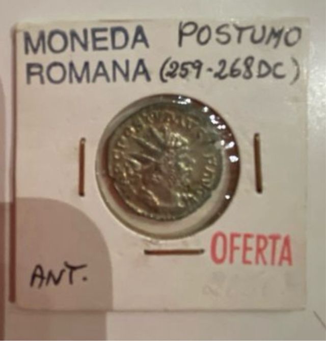 Monedas antiguas romanas y medievales