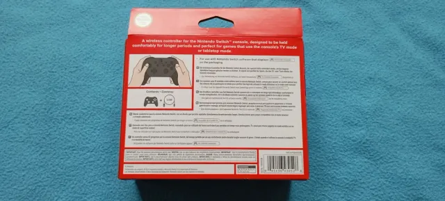 Caja Mando Pro Nintendo Switch