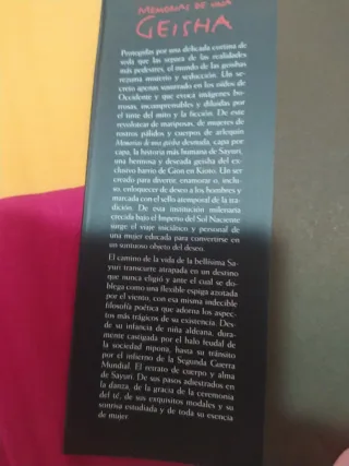 Memorias de una geisha