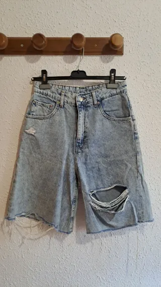 Bermudas vaqueras mujer