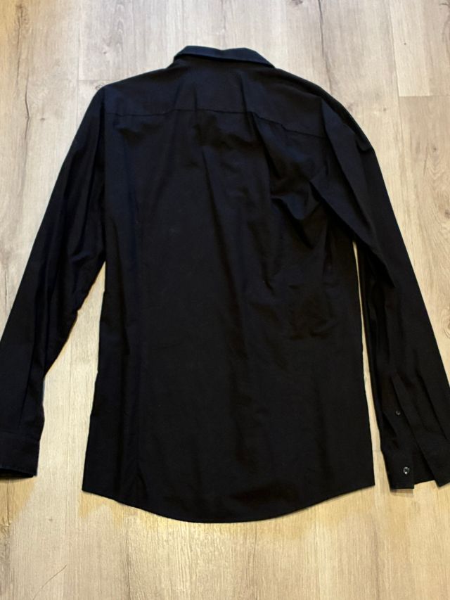 Camisa Hugo Boss Negra Hombre