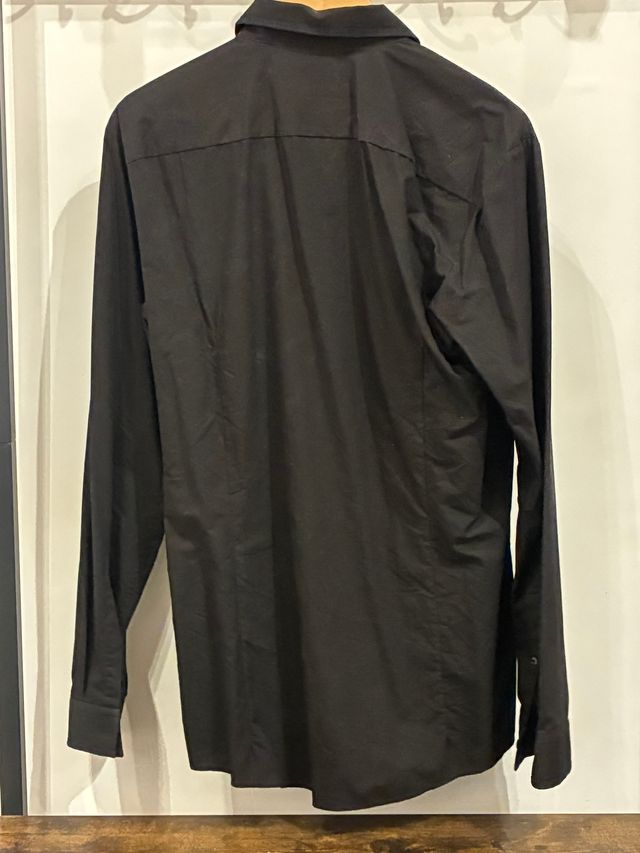 Camisa Hugo Boss Negra Hombre