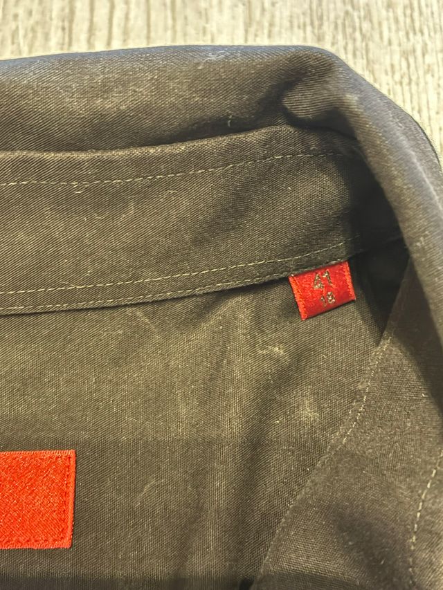 Camisa Hugo Boss Negra Hombre