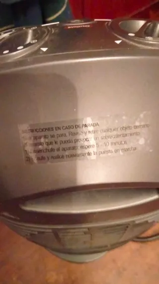 Calentador de aire pequeño