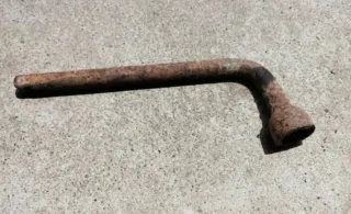 Llave de vehículo antiguo clásico multifuncion