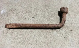 Llave de vehículo antiguo clásico multifuncion