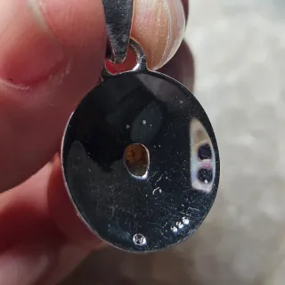 Colgante Plata 925 con Ámbar