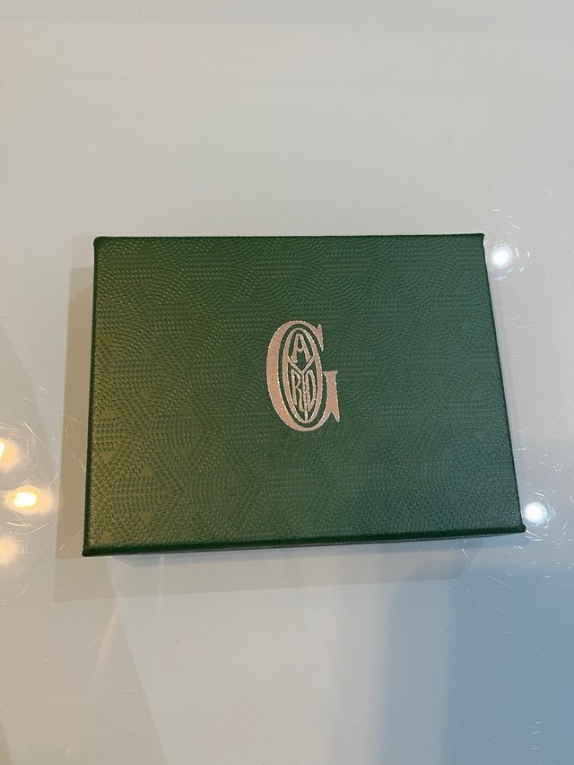 Tarjetero Goyard Beige y Marrón