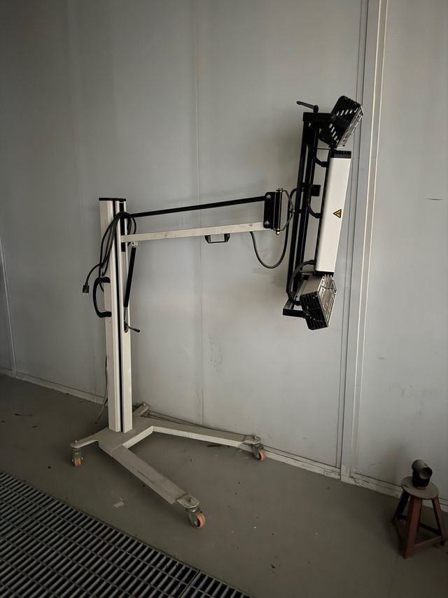 Secador infrarrojo pintura coche