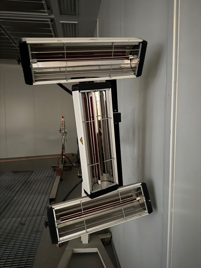 Secador infrarrojo pintura coche