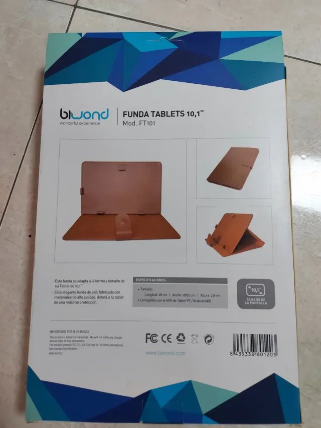 Funda Tablet Biwond 10,1 Mod. FT101