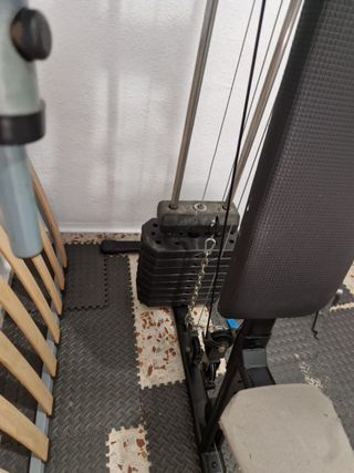 Banco multifunción gimnasio