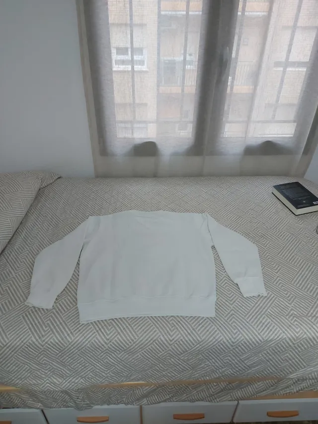 Sudadera Calvin Klein Jeans Blanca