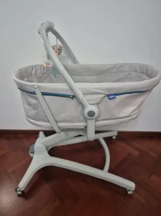 Minicuna Chicco Baby Hug 4 En 1 Gris