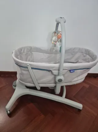 Minicuna Chicco Baby Hug 4 En 1 Gris