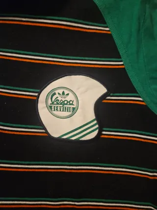 Polo Vintage Adidas Vespa Talla M