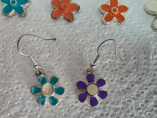LOTE PENDIENTES - FLORES - MARGARITAS