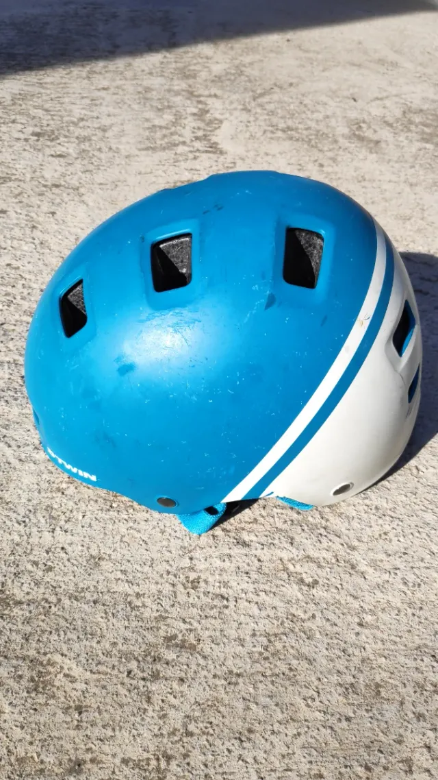 Casco Bicicleta Infantil Azul