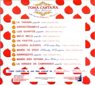 CD TOMA CASTAÑA - Gran Selección Villancicos