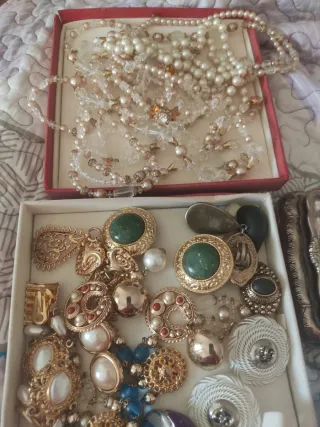 Lote Joyas Vintage biguteria